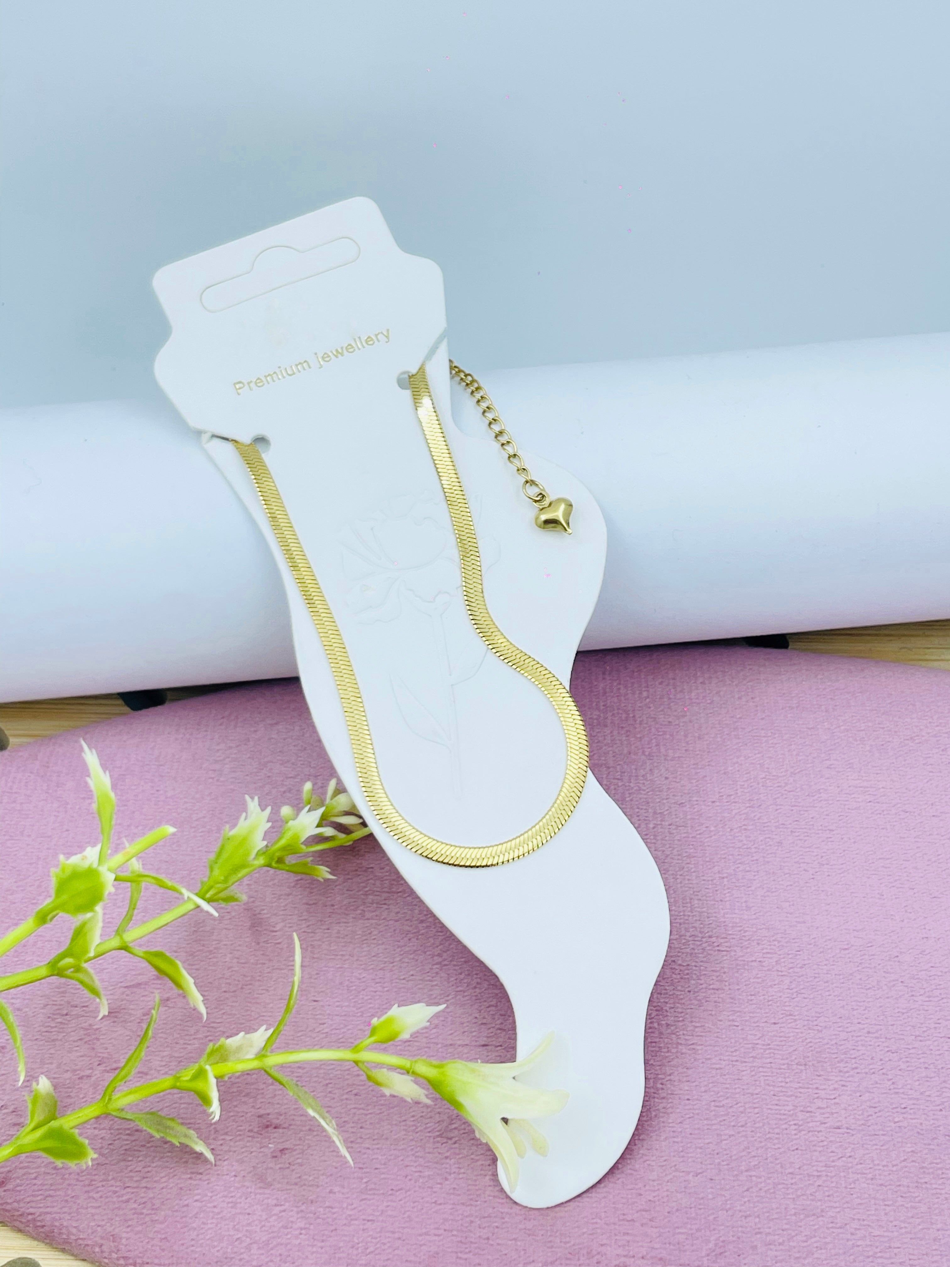 Snake Chain Anklets– Elegant Minimalist Style