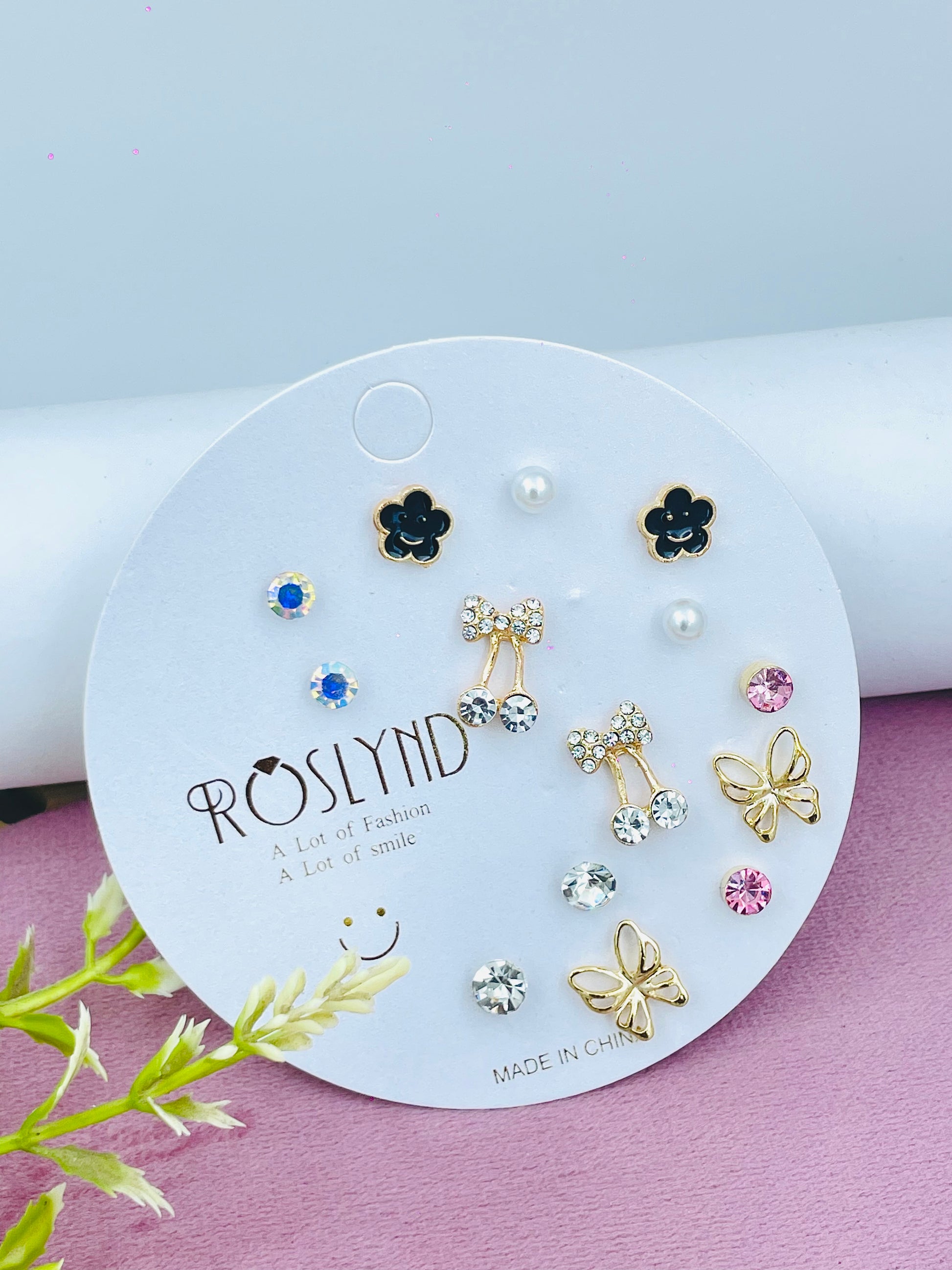 Earring Set Fashionable and Versatile