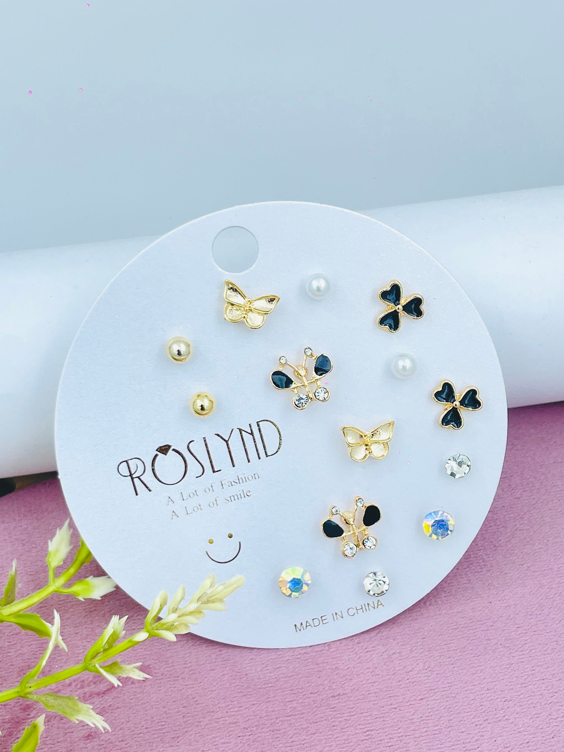 Fashion Earrings Set Elegant and Stylish