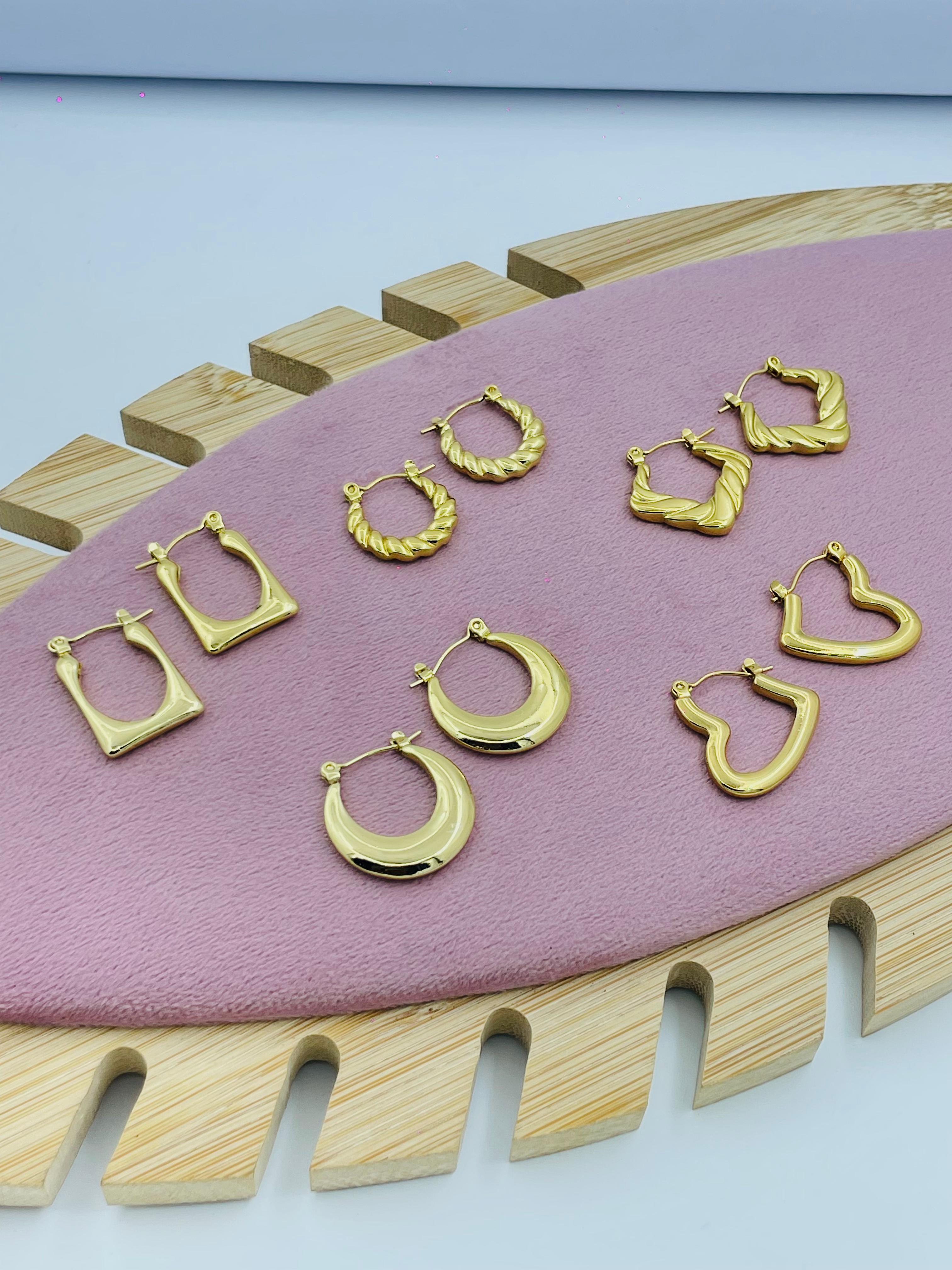 Anti tarnish earrings