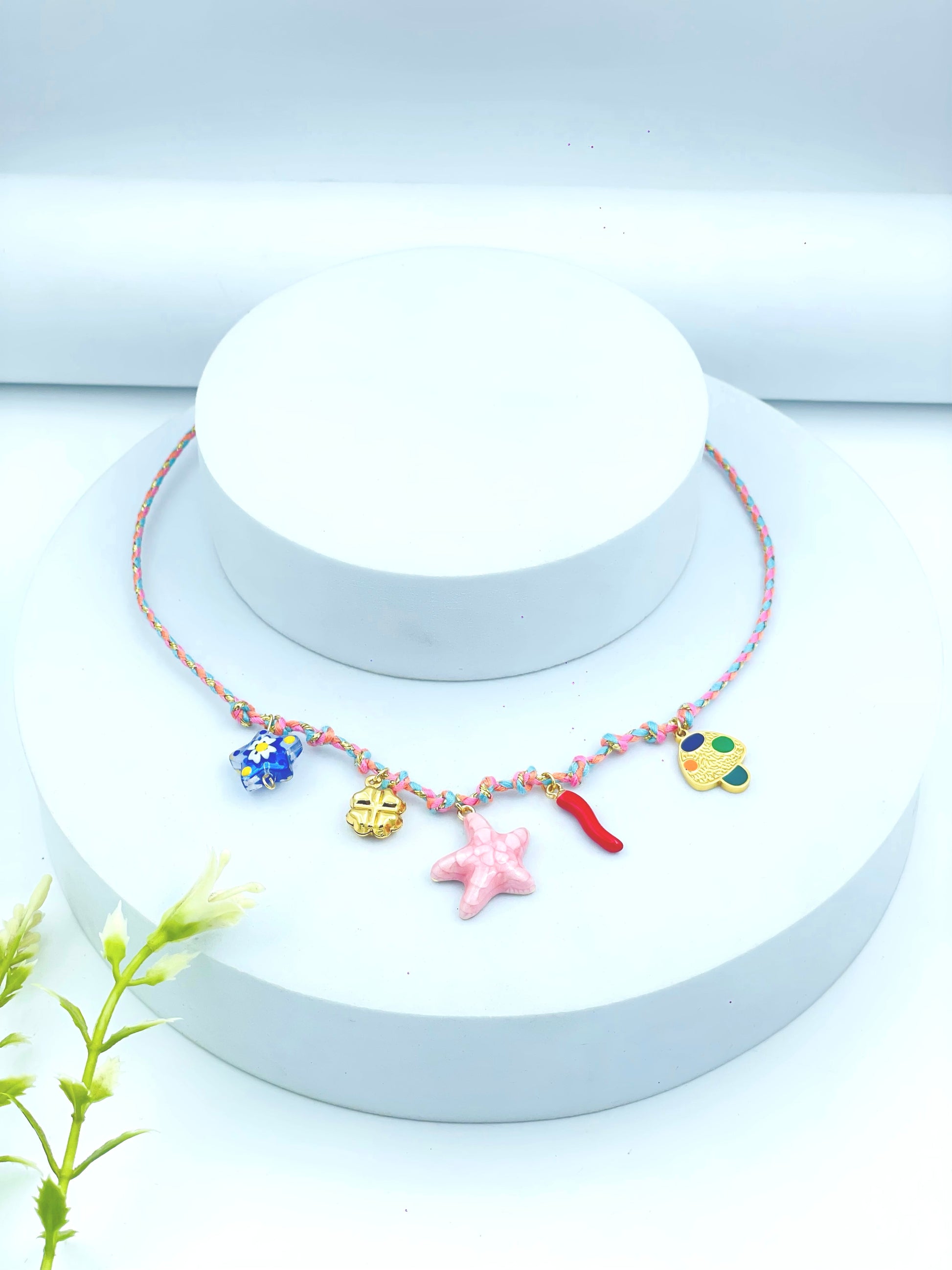 Stylish Colorful Charm Necklace for All Occasions