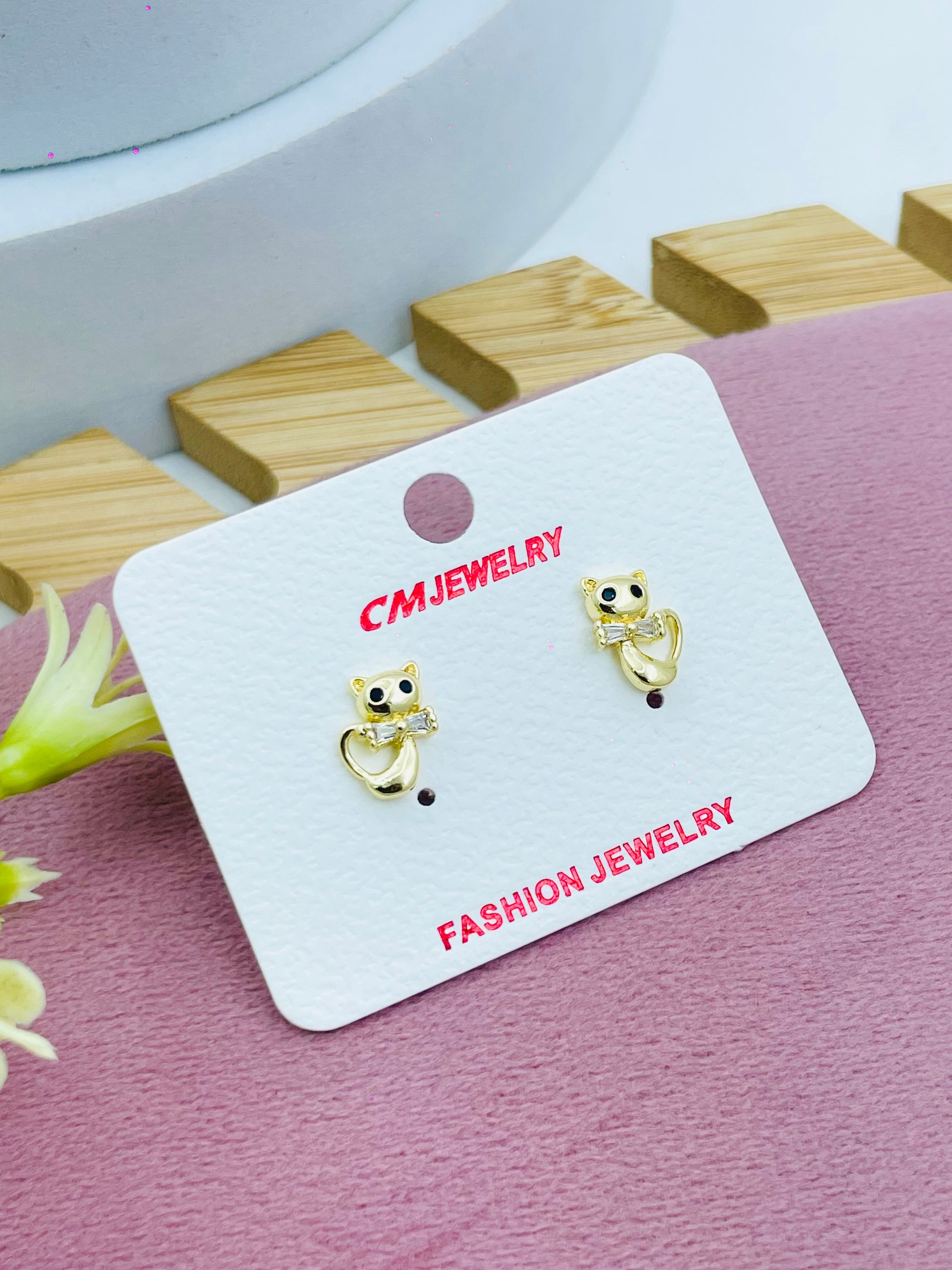 Elegant Gold Owl Earrings Jewelry
