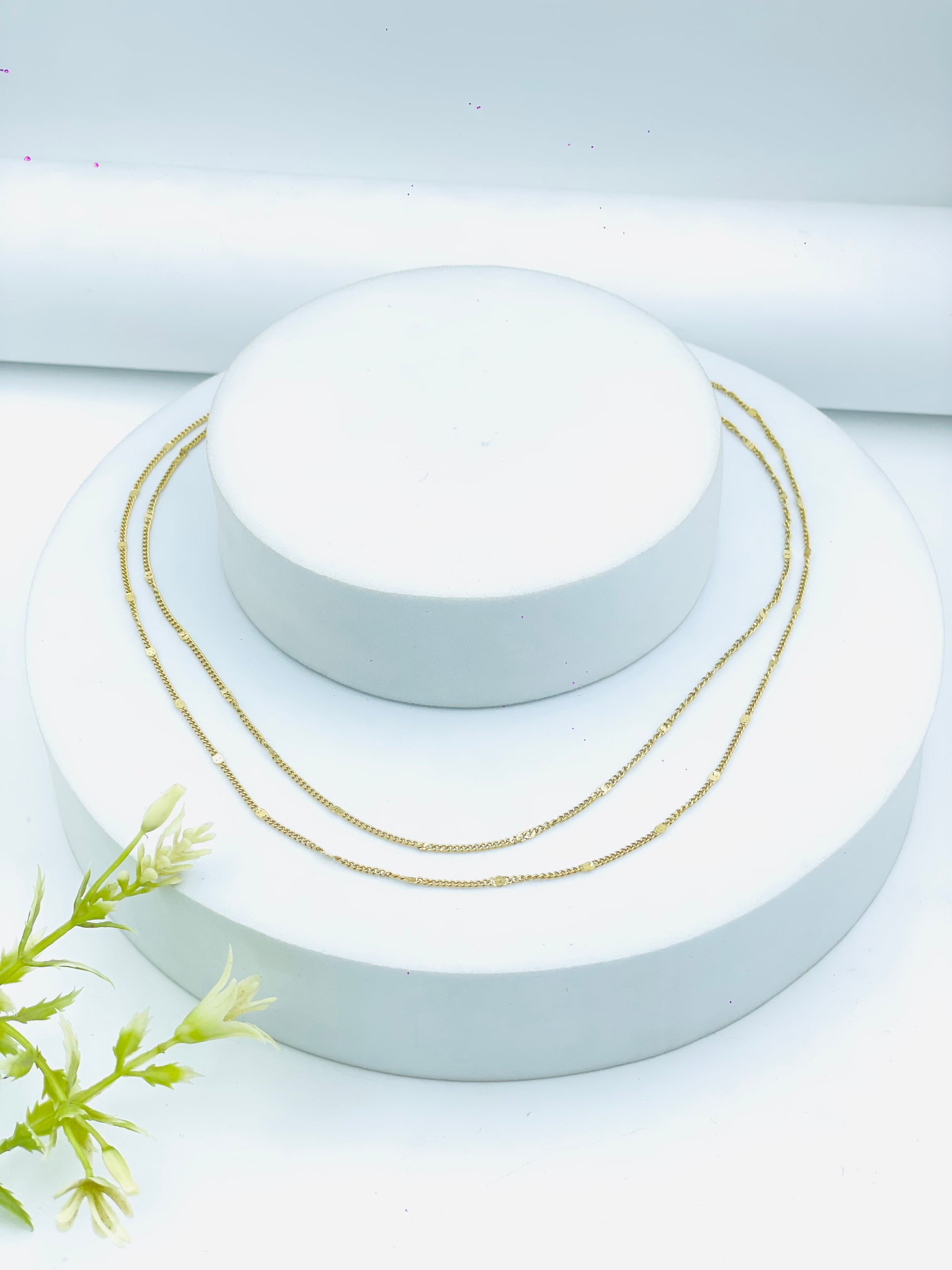 Elegant Gold Layered Necklace for Women