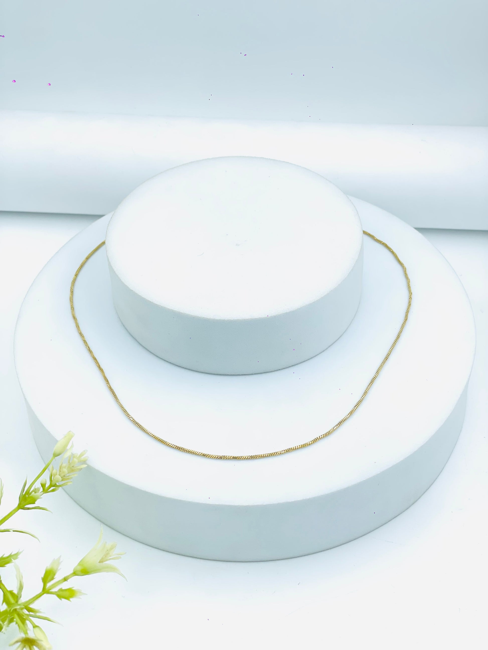 Elegant Delicate Gold Necklace  Perfect for Everyday Wear