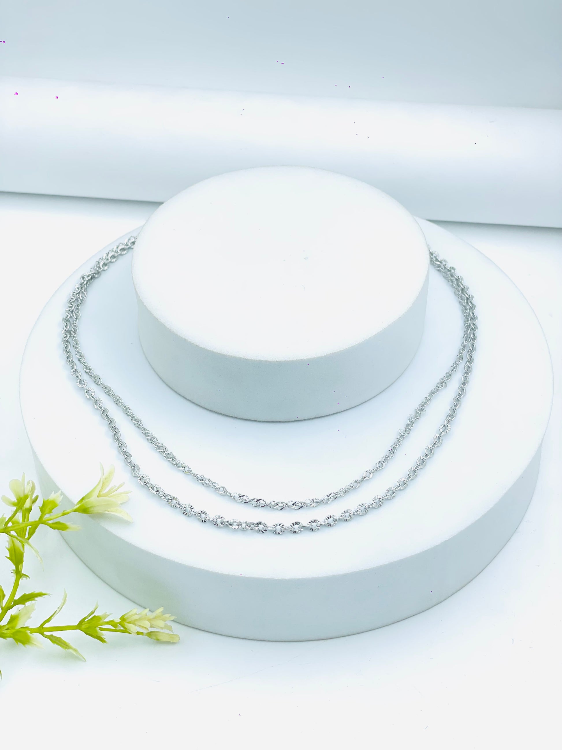 Elegant Silver Rope Chain Necklace  Timeless Jewelry