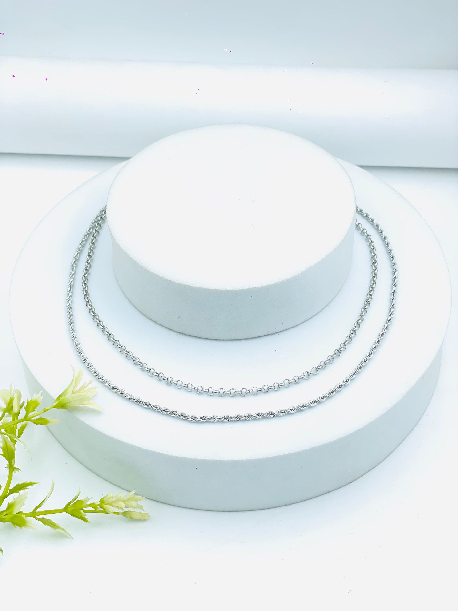 Elegant Silver Chain Necklace for Everyday Wear