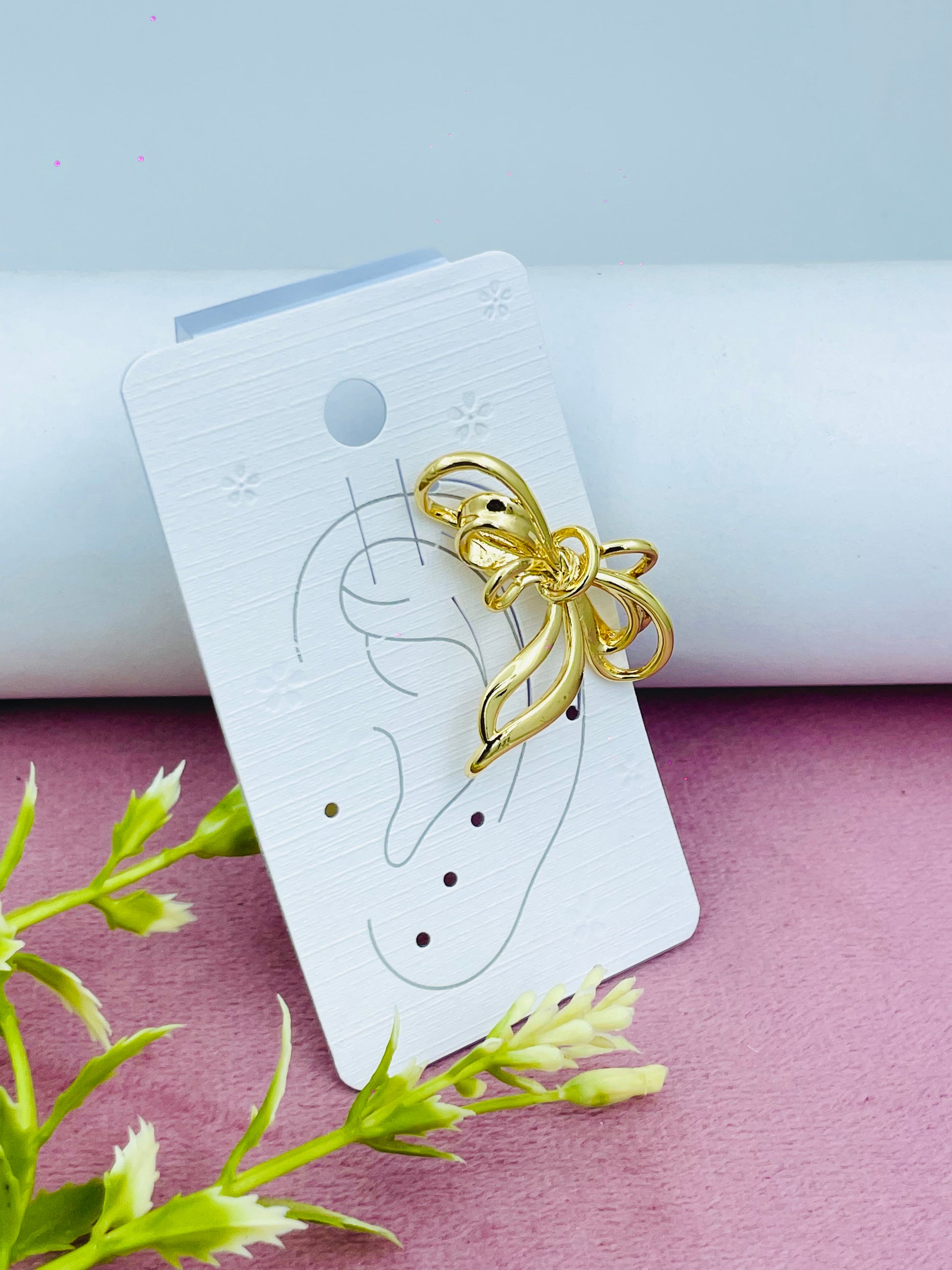 Elegant Gold Bow Knot Ring  Stylish Jewelry