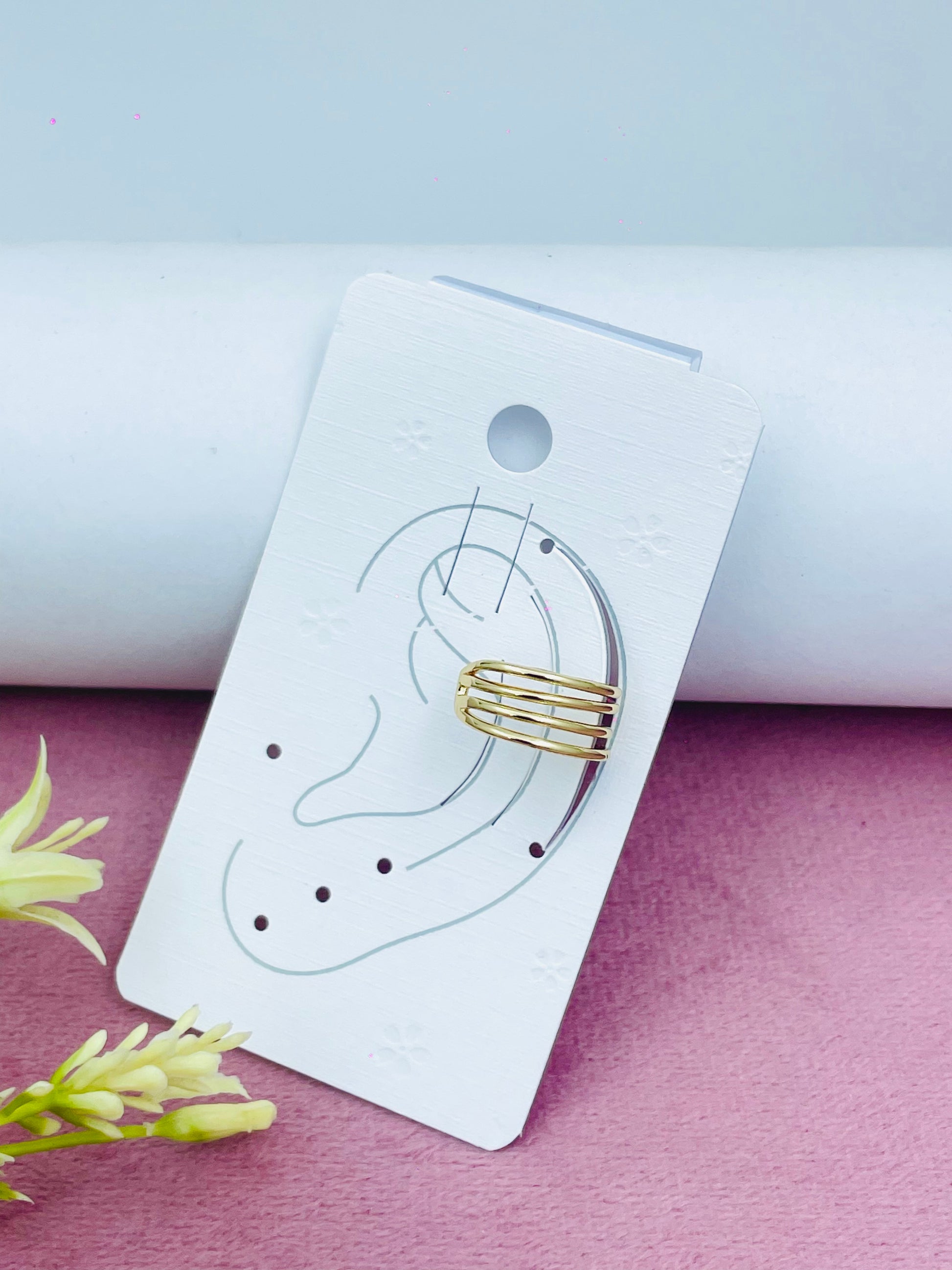 Stylish Gold Ear Cuff for Women