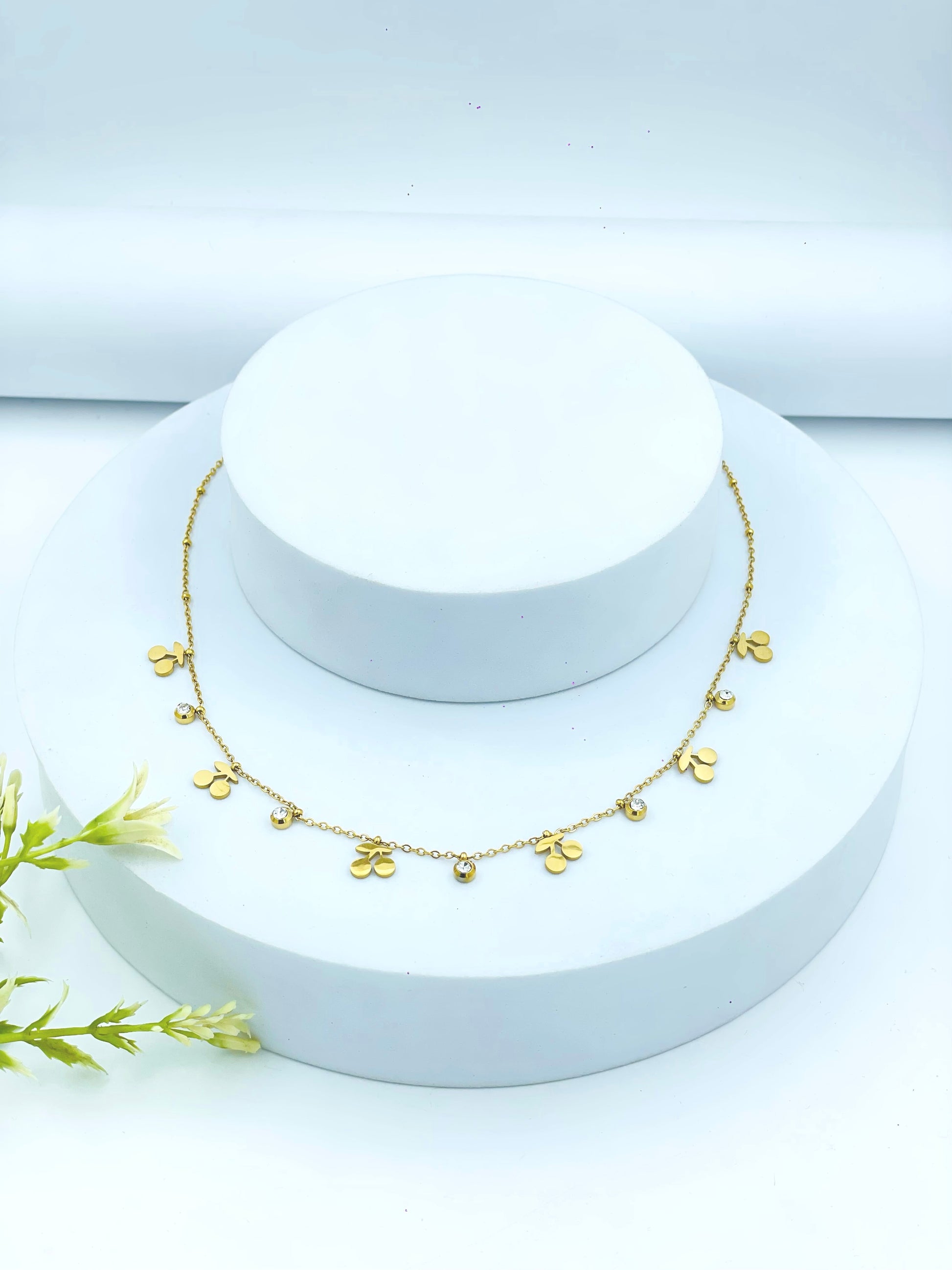 Elegant Gold Butterfly Charm Necklace