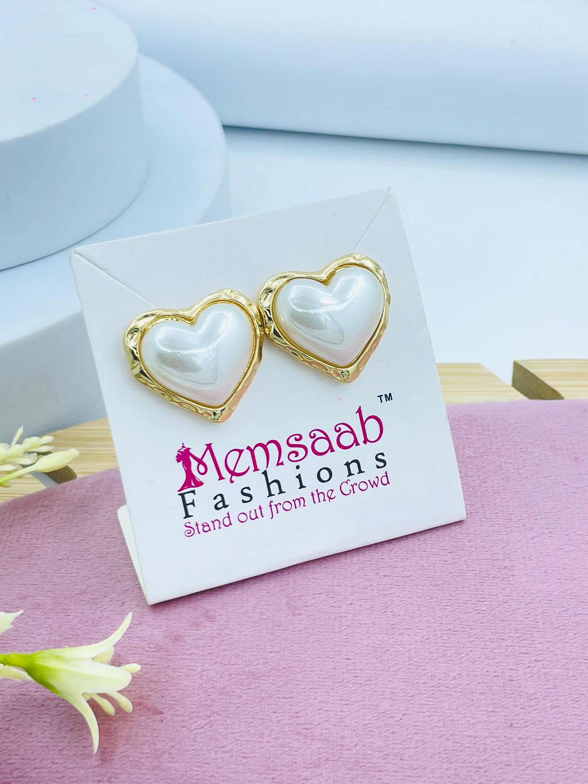 Elegant Heart Shaped Earrings