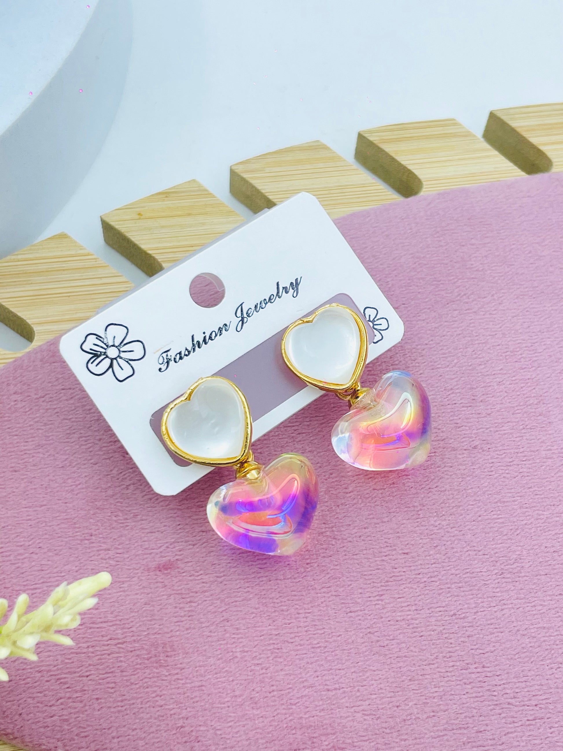 Stylish HeartShaped Earrings