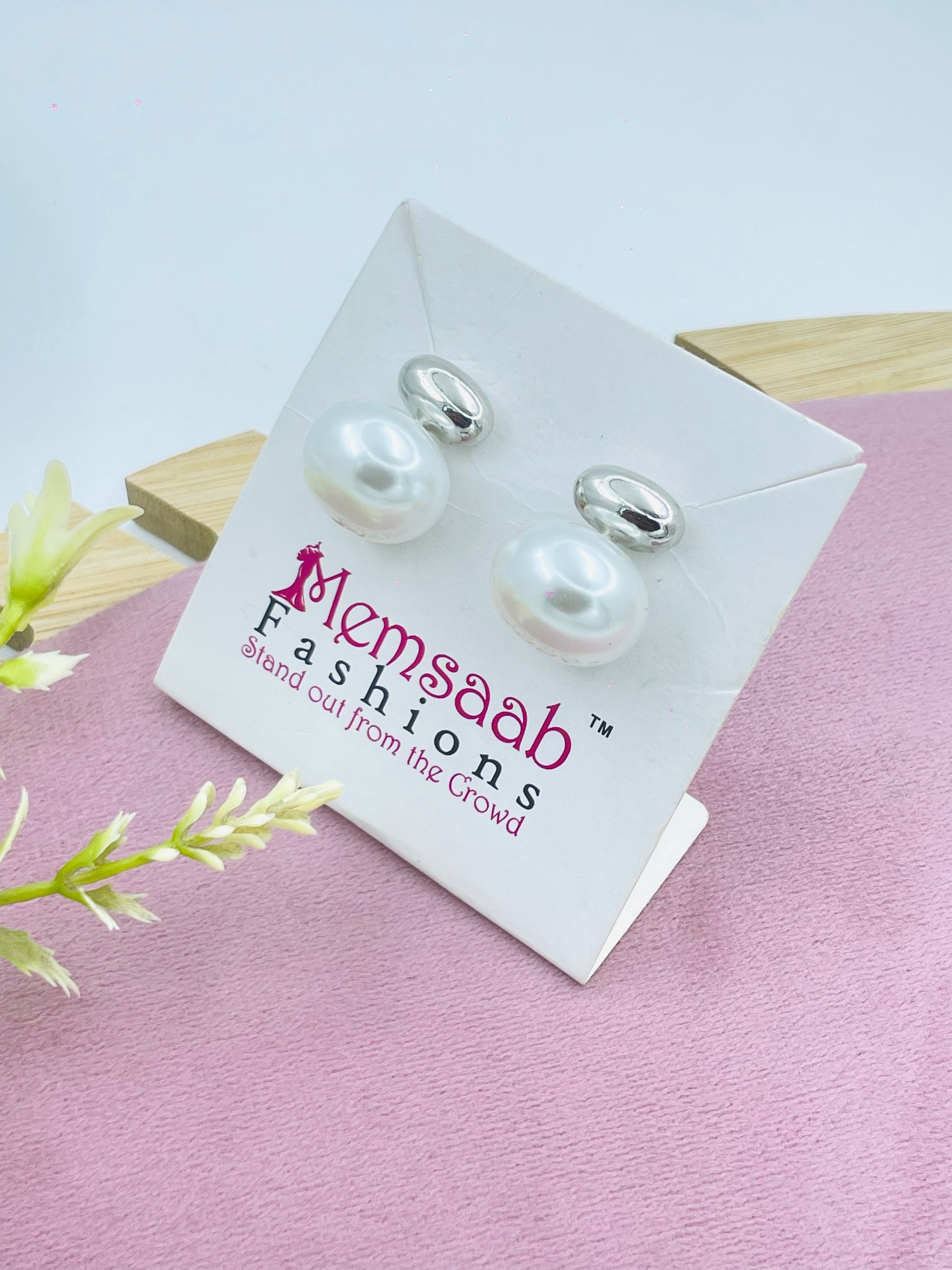 Elegant Pearl Earrings