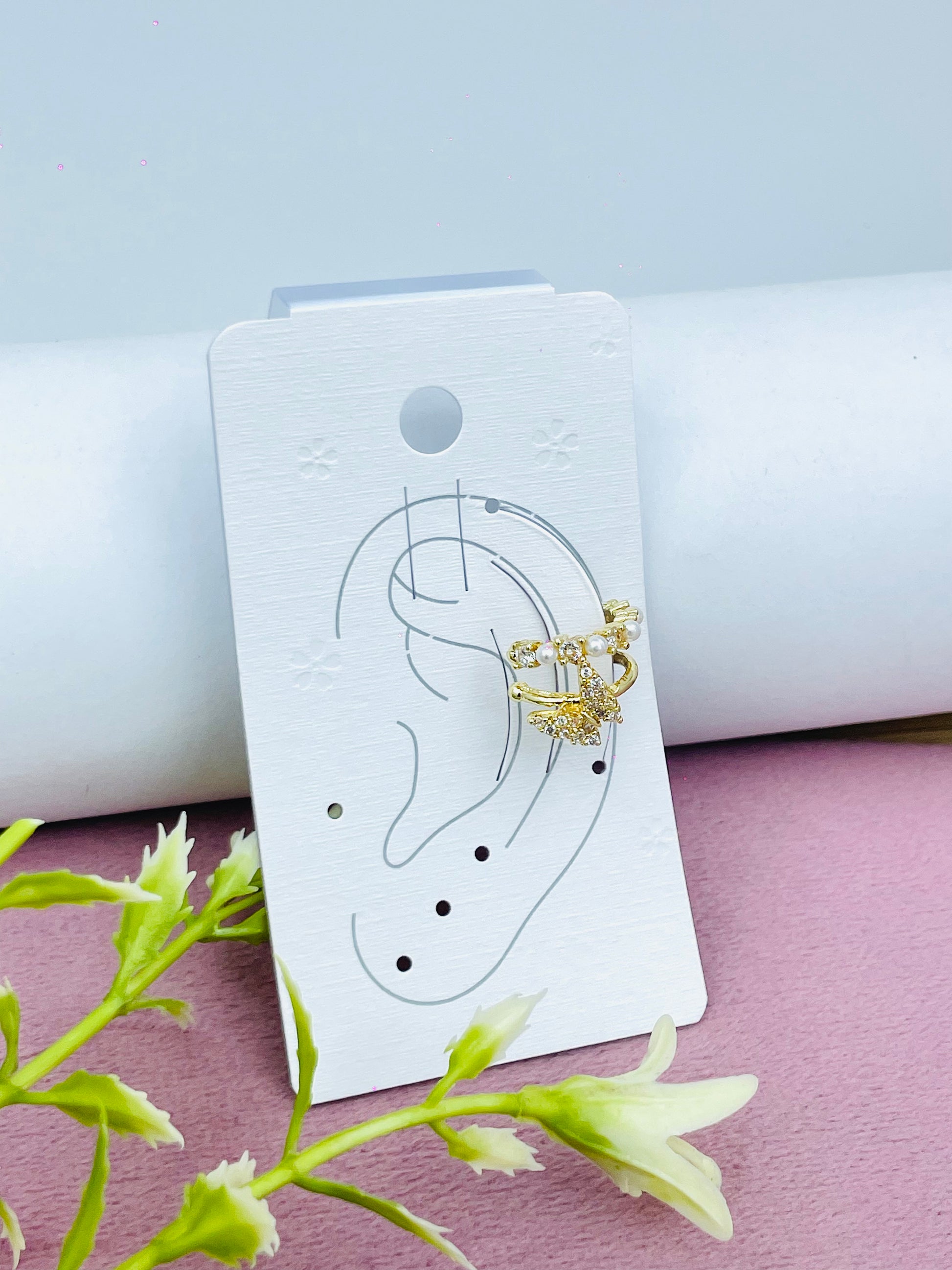 Stylish Gold Airplane Ear Cuff Pack of 1