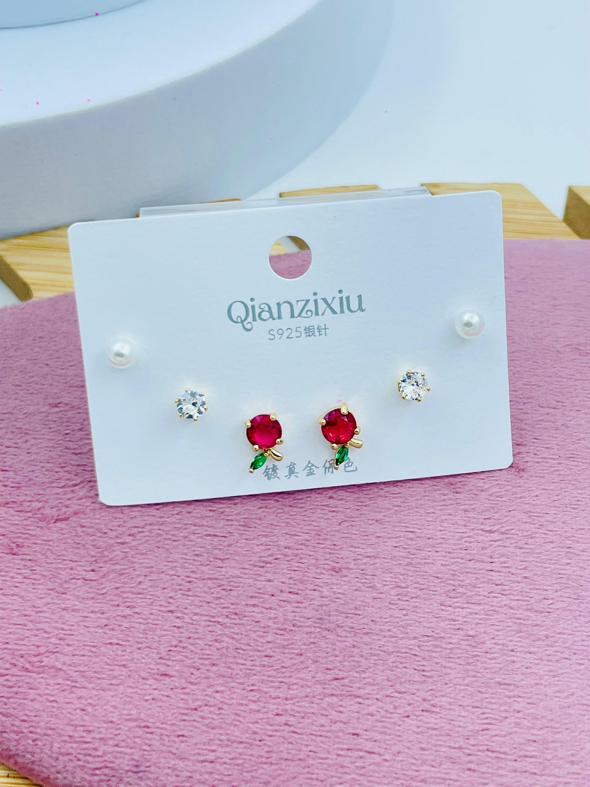 Silver Earring Set  Elegant and Versatile