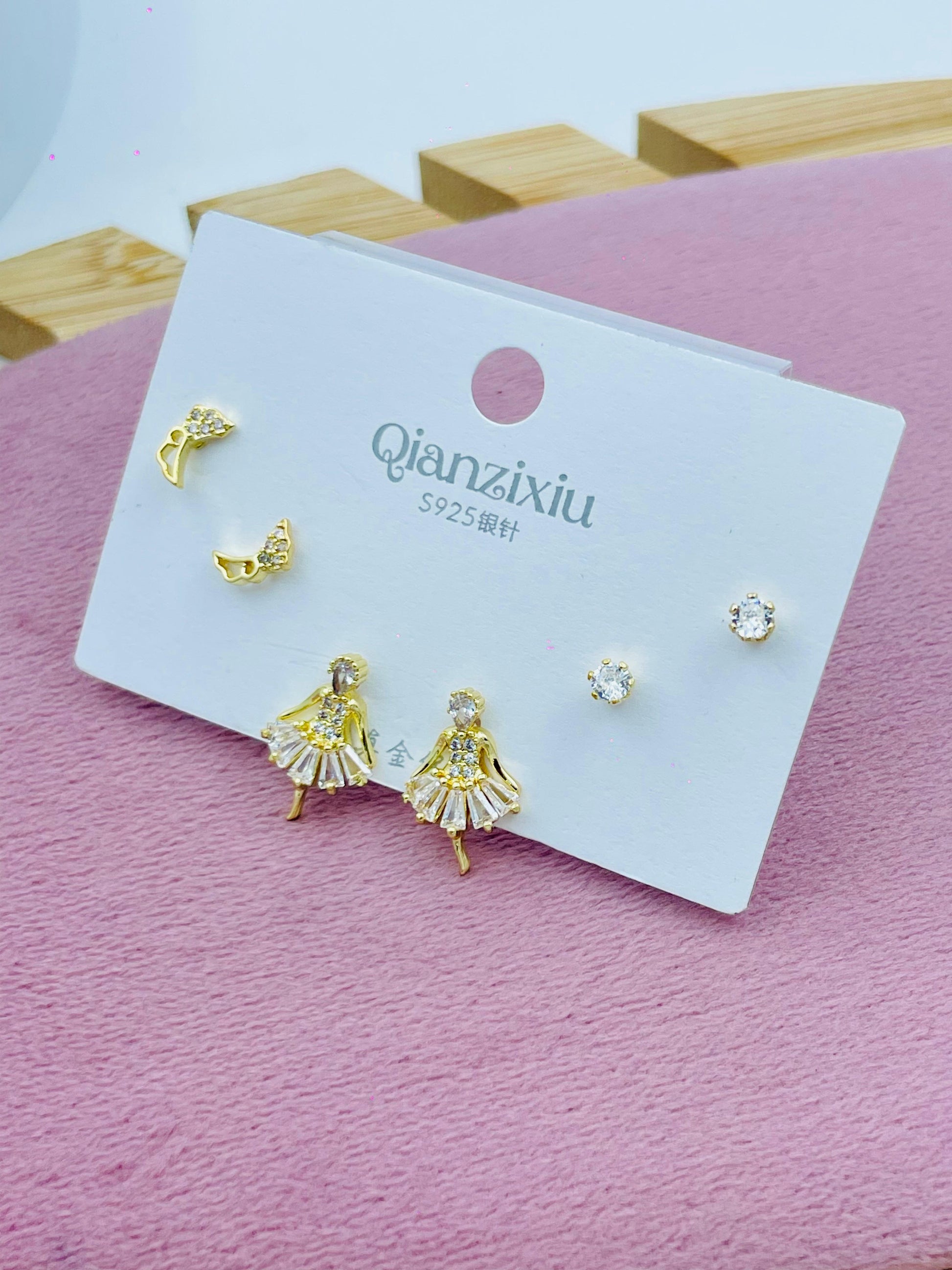 Sterling Silver Earring Set  Elegant and Stylish