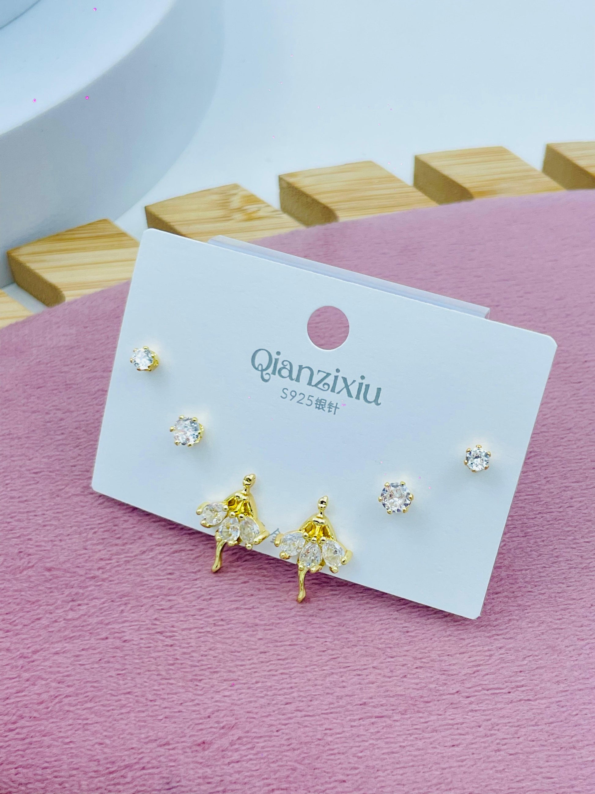 Sterling Silver Earring Set  Elegant and Stylish