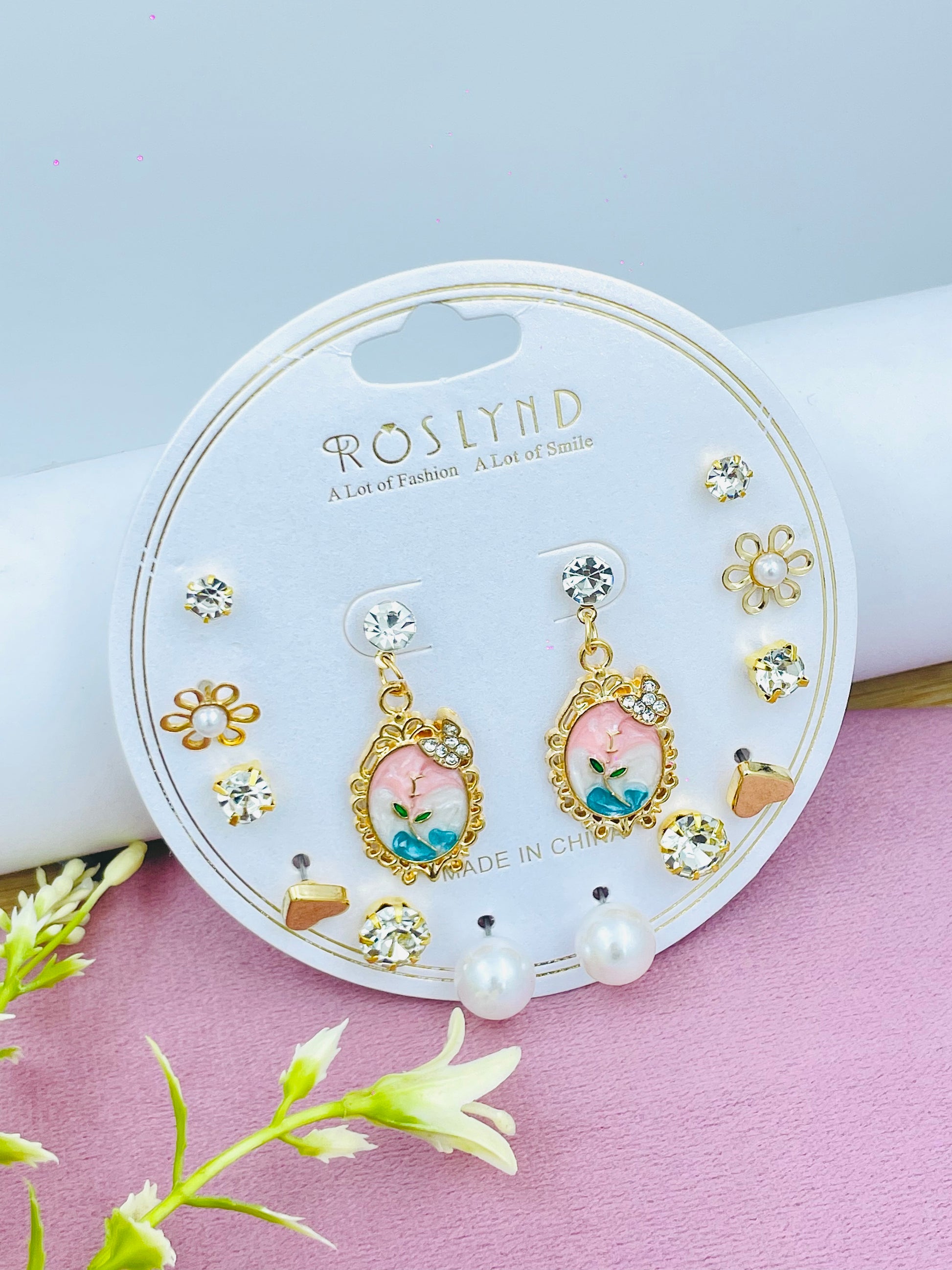 Fashion Earrings Set  Stylish and Elegant