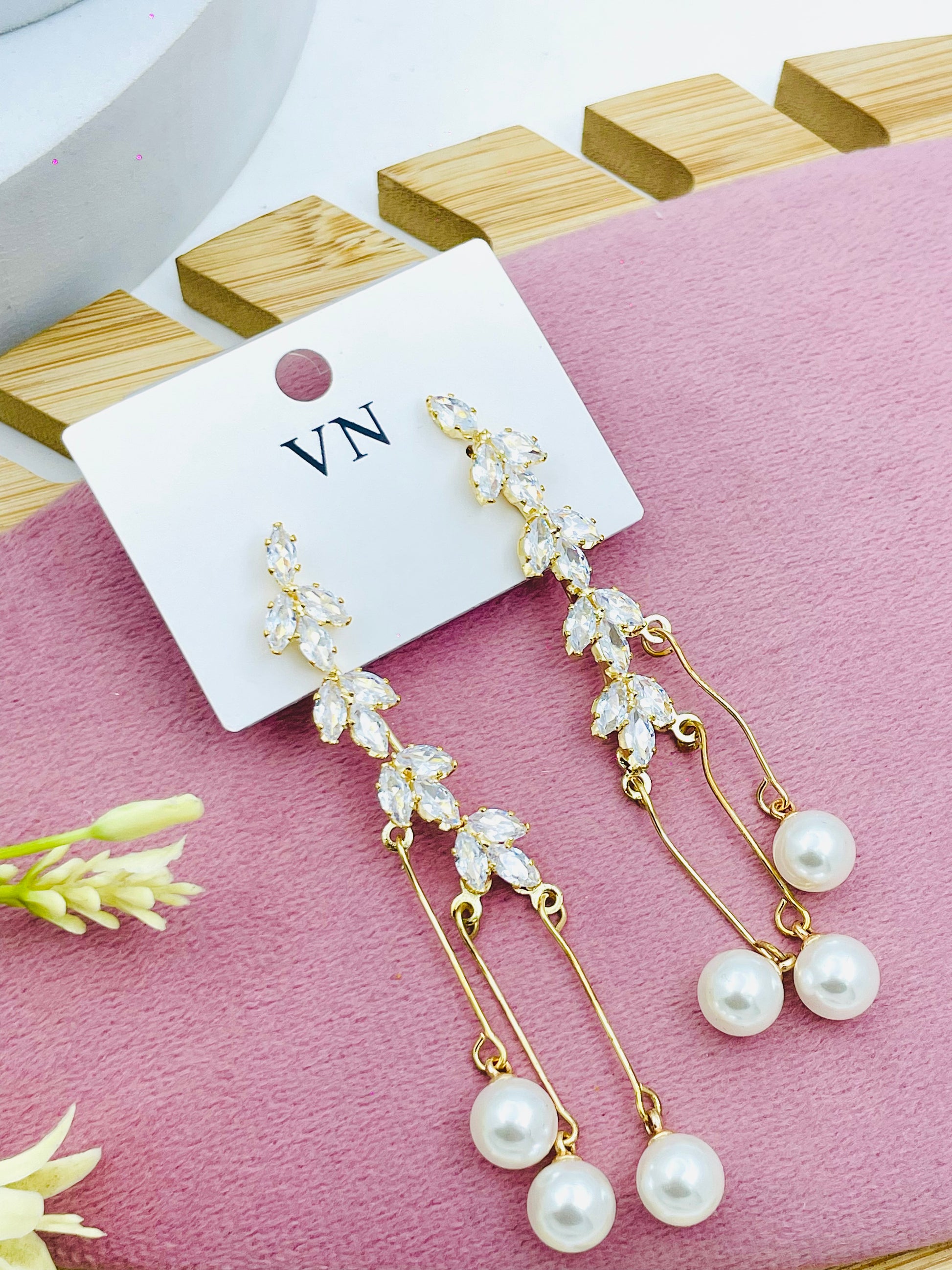 Elegant Pearl Drop Earrings  Sophisticated Jewelry