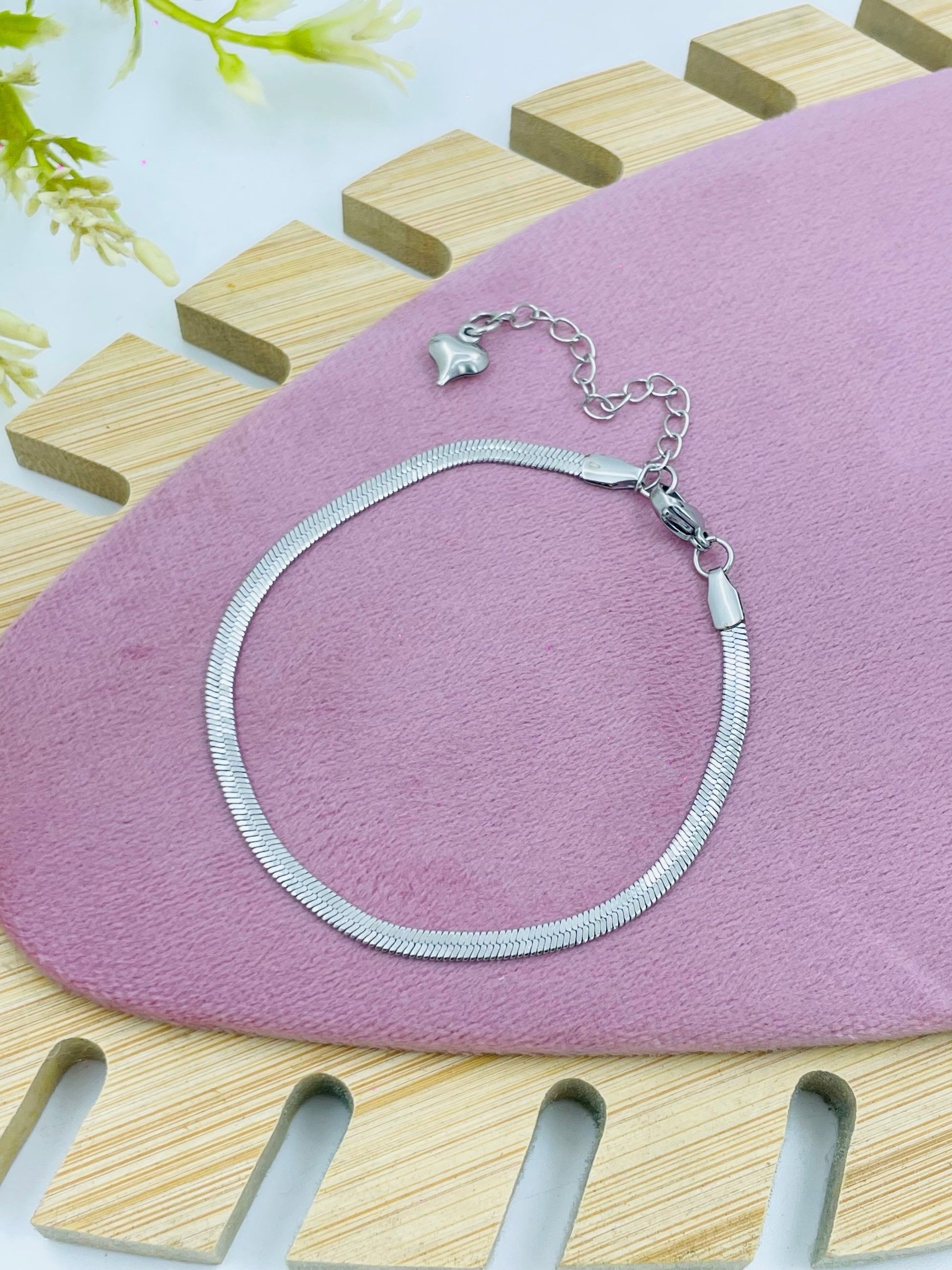 Elegant Silver Snake Chain Bracelets for Women