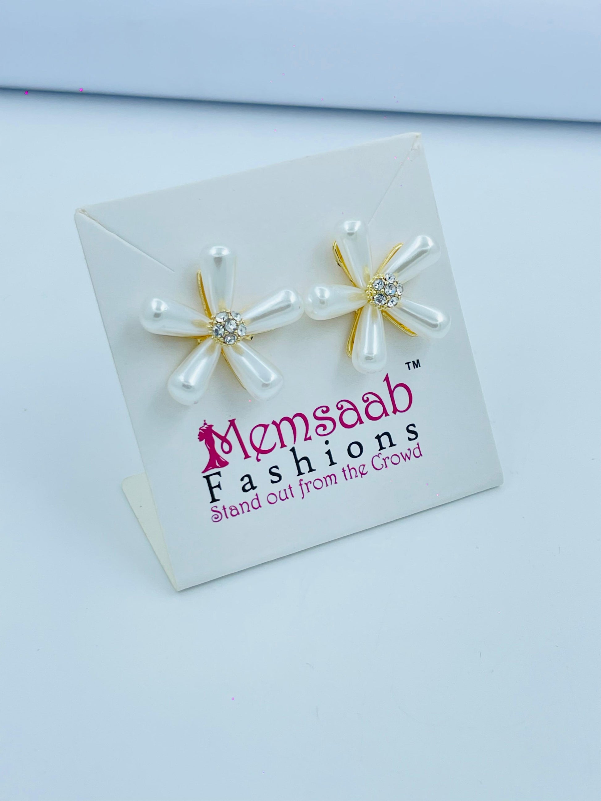 Clear Butterfly Earrings | Elegant Crystal-Inspired Fashion Jewelry