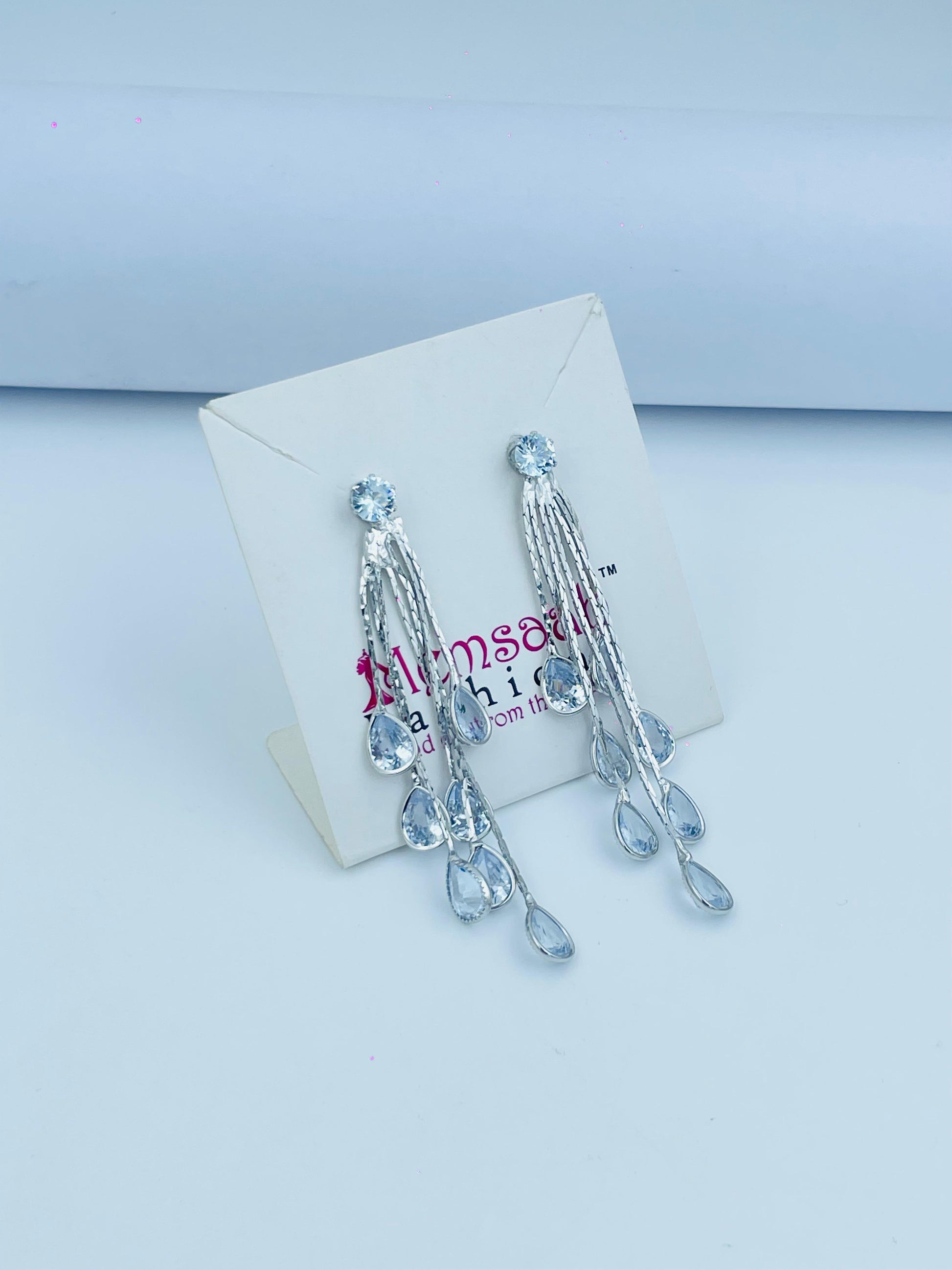 Elegant Dangling Crystal Earrings