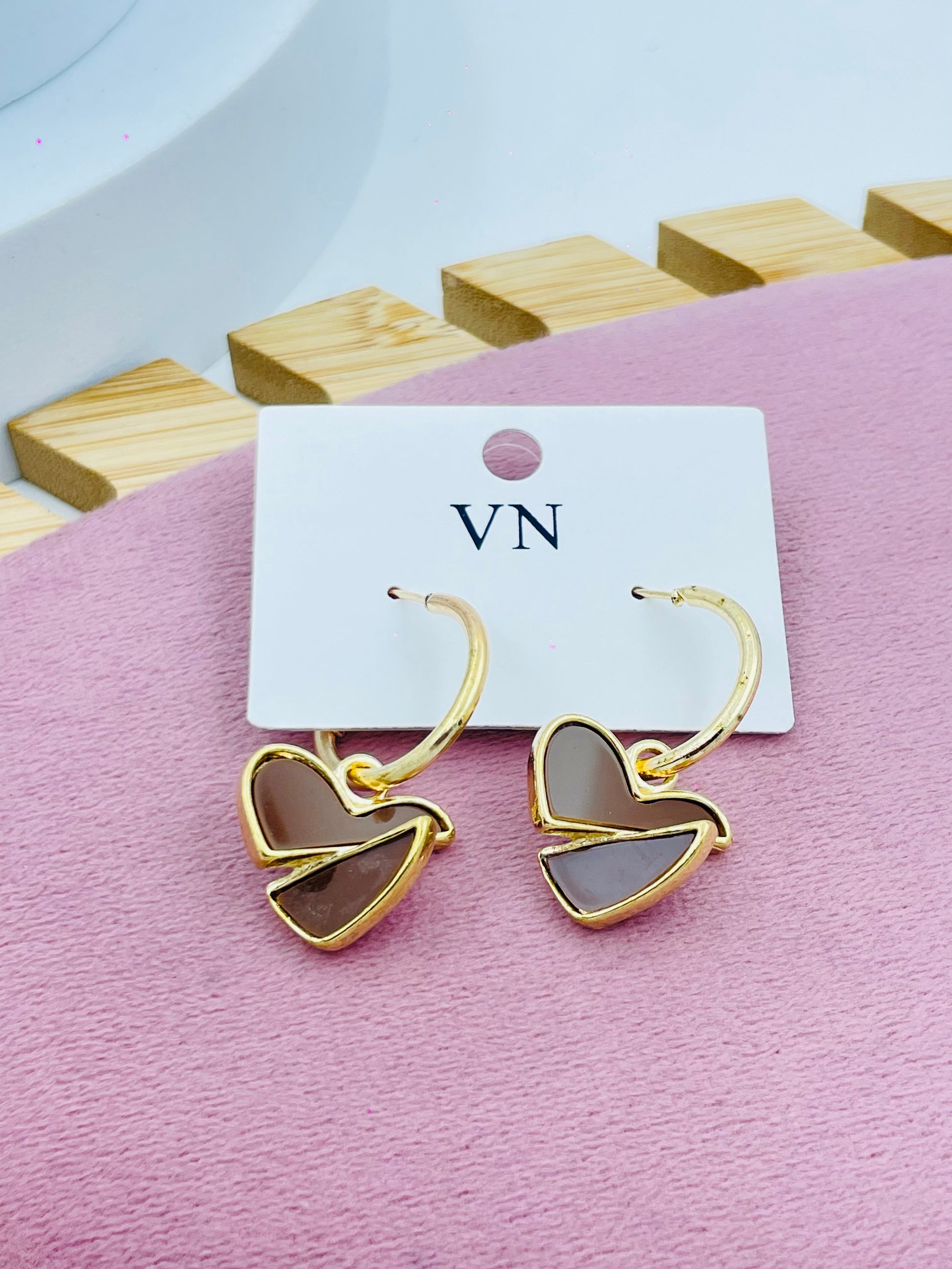 Elegant Gold Butterfly Hoop Earrings