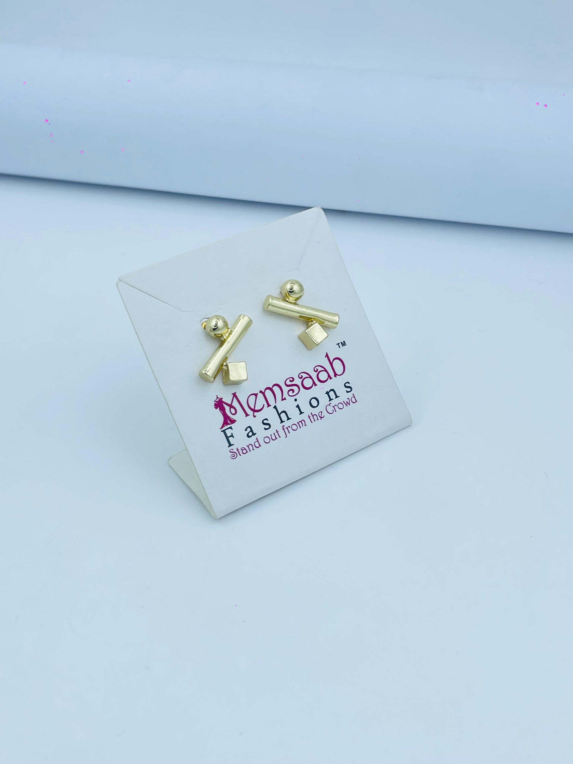 Elegant Pink Floral Pearl Stud Earrings for Women